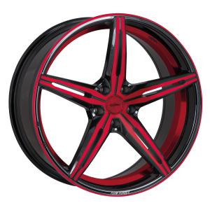 ox 23 diamond red polish front side view